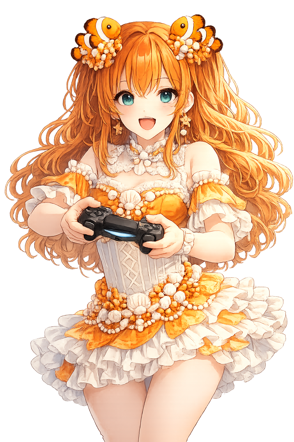 ゲームに夢中なくまのみなみ